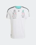 Mercedes-AMG Petronas Formula One Team Mens 2026 Team Driver Tee white